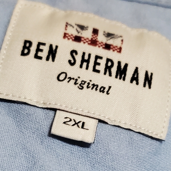 Ben Sherman Original Short Sleeve Collared Button Down popsicle print SZ 2XL - Picture 3 of 7